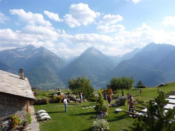 Vista panoramica sulle valli del Parco del Gran Paradiso